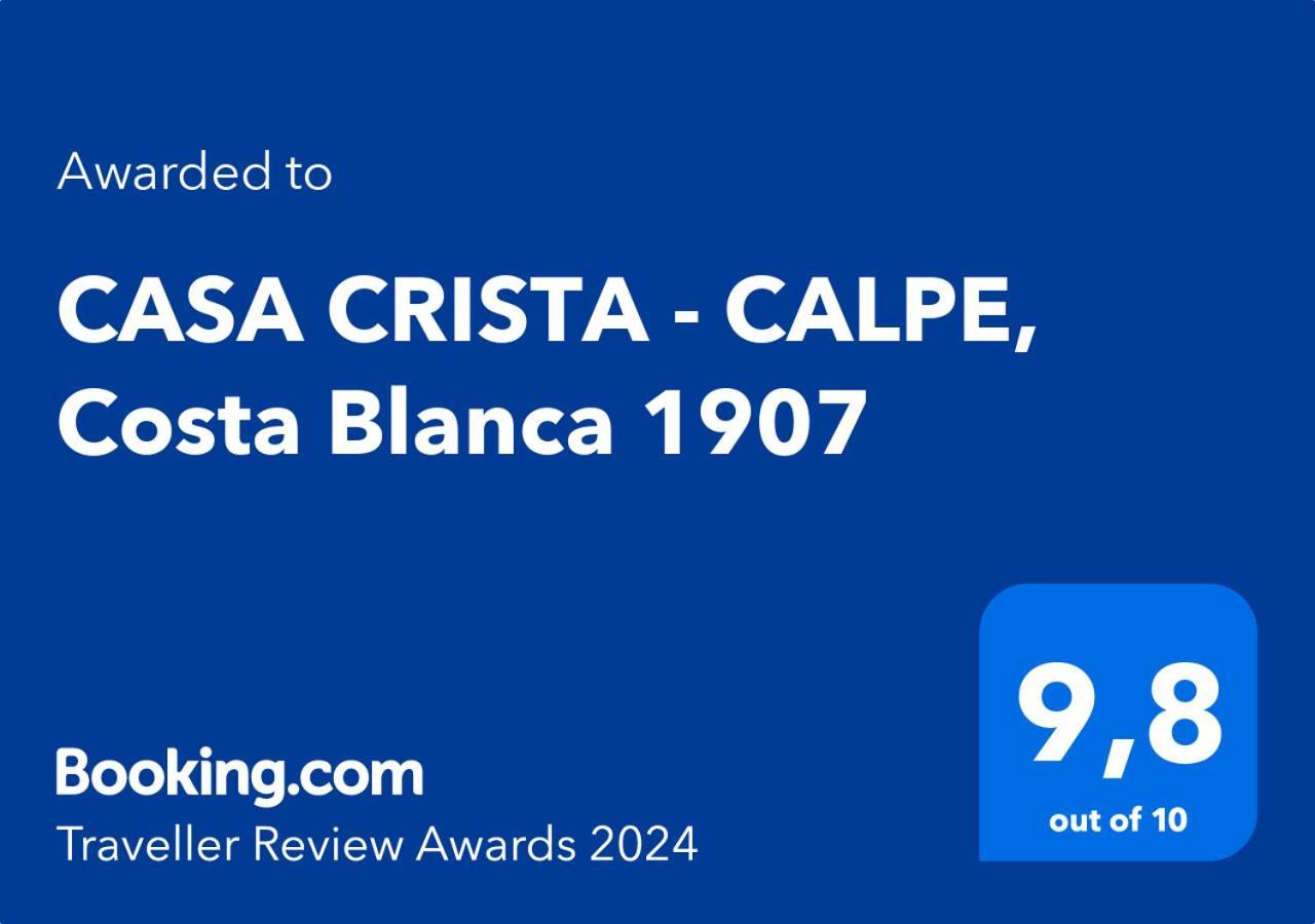 Апартаменти Casa Crista - Calpe, Costa Blanca 1907 Екстер'єр фото